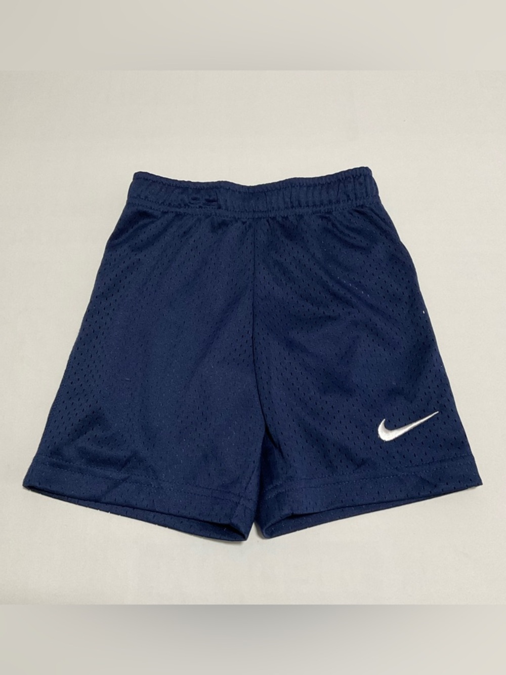 Nike Boys Mesh Binary Blue Shorts With Swoosh Boys 4T  NEW W TAGS